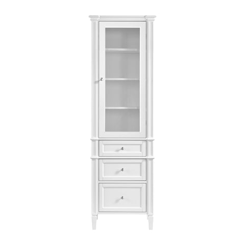 Brittany Classic Traditional Tall Cabinet with Knob