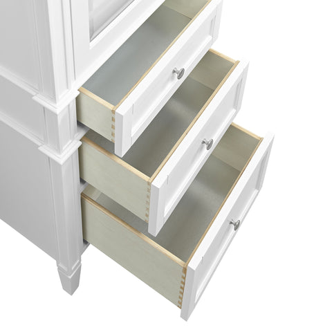 Brittany Classic Traditional Tall Cabinet with Knob