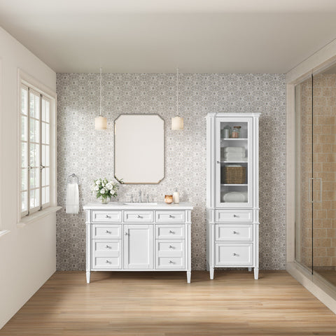 Brittany Classic Traditional Tall Cabinet with Knob