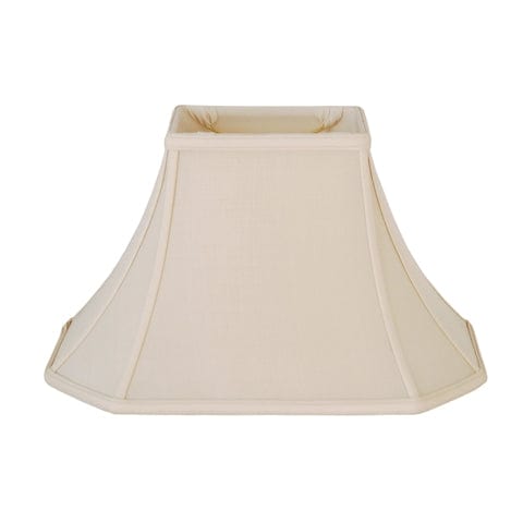 Brussels Rectangle 100% Pongee Silk Lamp Shade - Sand