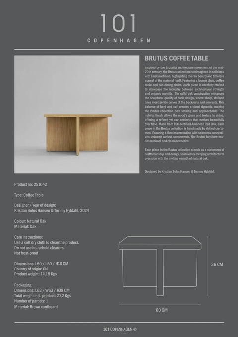Brutus Coffee Table