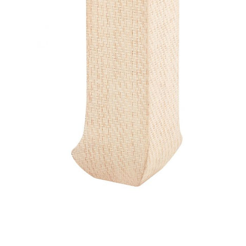 Bethany Asian Square Coffee Table with Block Frame