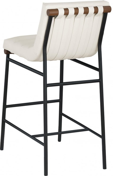 Burke Industrial Creative Contemporary Upholstered Bar Stool