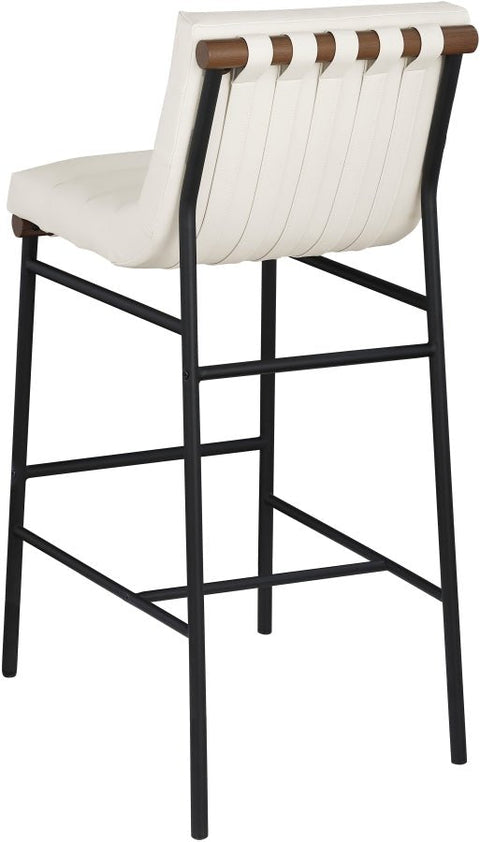 Burke Industrial Creative Contemporary Upholstered Bar Stool