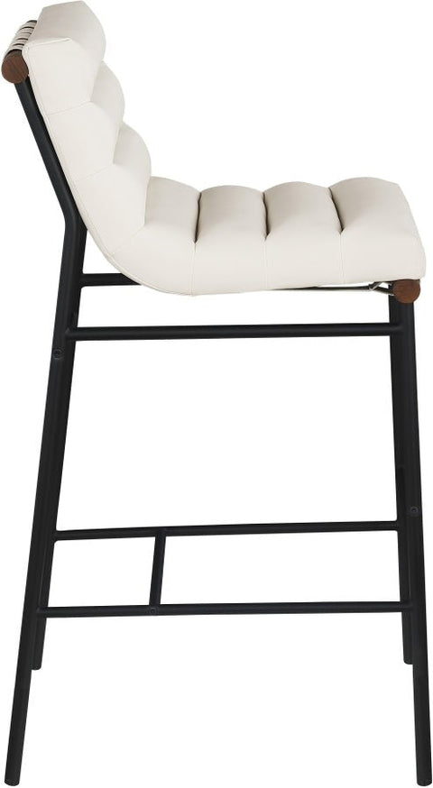 Burke Industrial Creative Contemporary Upholstered Bar Stool