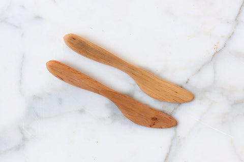 etúHOME Organic Lightweight Butter Knife Set for Serving - Set of 2