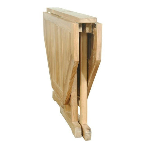 Anderson Teak Modern Tulip Dining Table for Outdoor Living