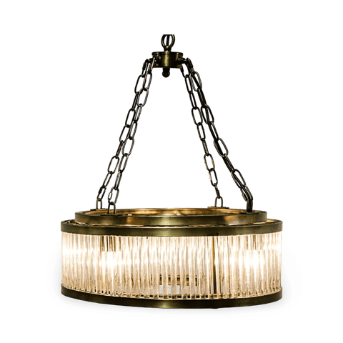 Petronas Ambient Art Deco Chandelier with Crystals Ceiling Light