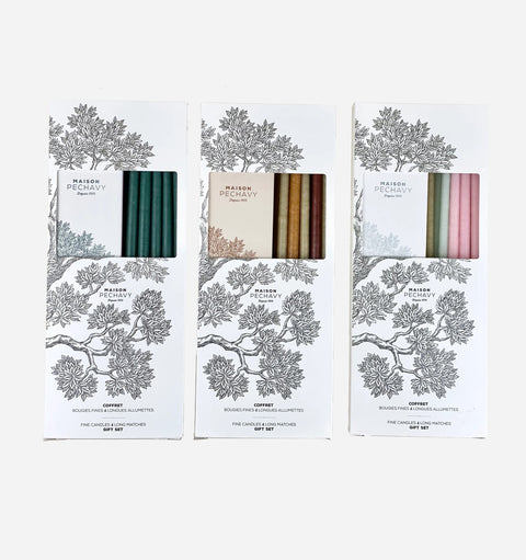 Kiss That Frog Gifts Handcrafted Cylindrical Taper Candle Set - Set of 10