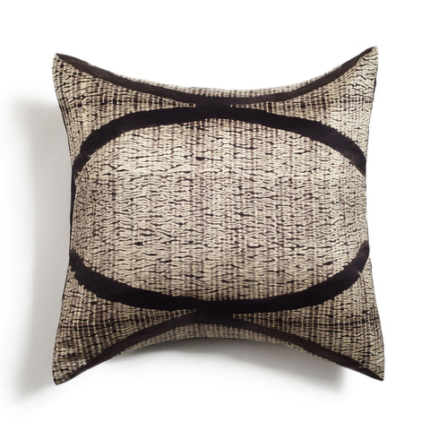 Powered by People Artful Traditionalist Bohemian Handcrafted Accent Throw Pillow - 20 x 20