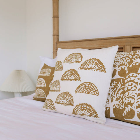 Global Eclecticist Bohemian Nature Graphic Accent Pillow