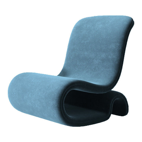 Timeless Minimalist Armless Club Cantilever Chair
