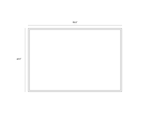 Cool Embrace Modern Abstract Hand Painted Floating Wall Art