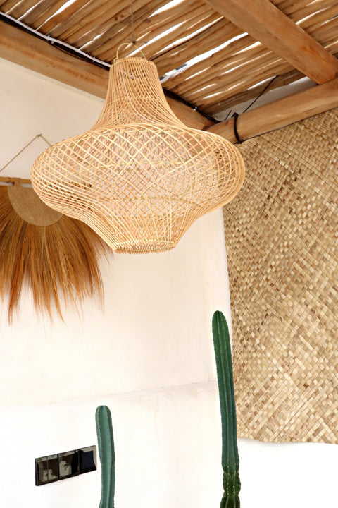 Ambient Bohemian Handcrafted Bell Pendant Light