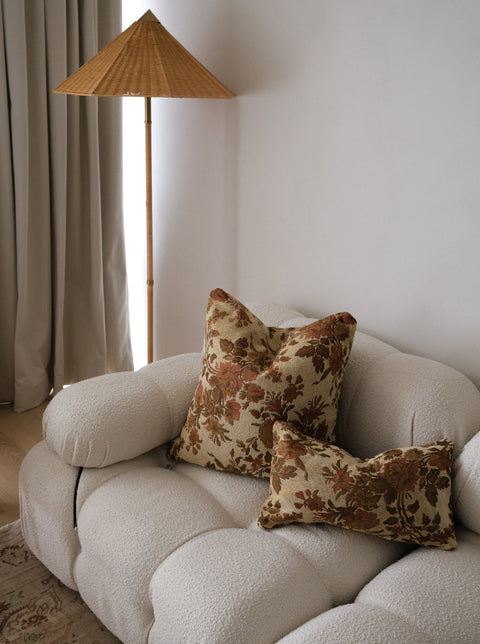 Powered by People Artful Traditionalist Vintage Reversible Pillow Cover - 12 x 20 - 18 x 18 - 22 x 22