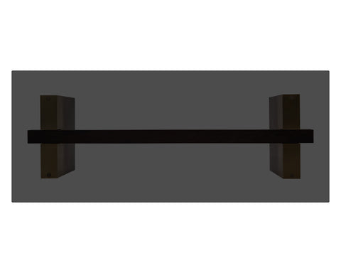 Sunpan Modern Rectangle Dining Table with Block Frame