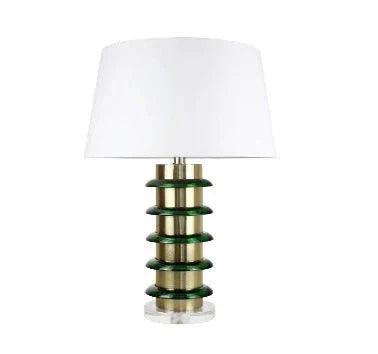 Cameron Modern Column Accent Drum Table Lamp