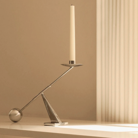Gift Contemporary Novelty Candlestick for Tapers
