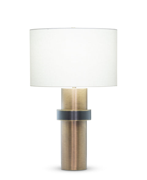 Carlton Contemporary Column Accent Table Lamp