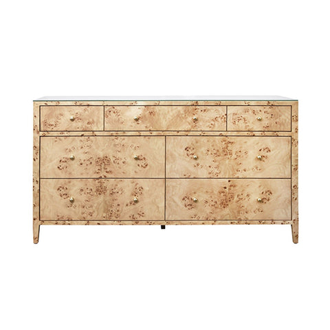 Carnegie Contemporary Drawer Dresser with Knob Handle