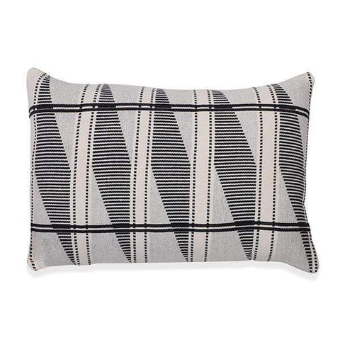 The Artisen Artful Traditionalist Handwoven Lumbar Throw Pillow - 14 x 20