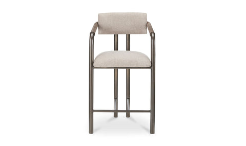Cassidy Timeless Minimalist Contemporary High Back Counter Stool