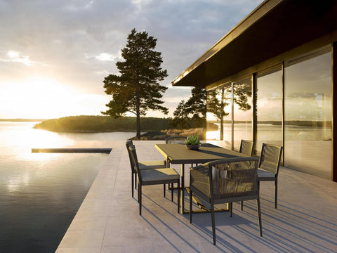 Catalina Lawn & Garden Contemporary Accent Chair