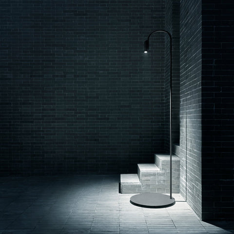 Caule Bollard 3 - Solid Shade Floor Lamp