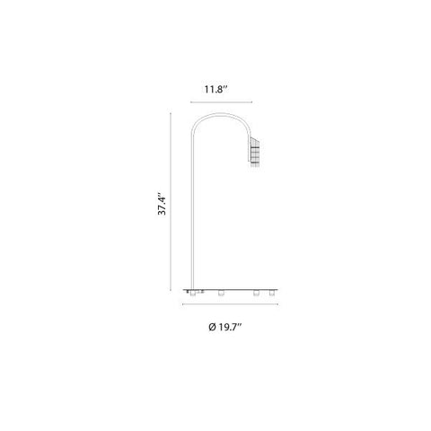 Caule Floor 2 - Nest Shade Floor Lamp