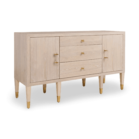 Amherst Contemporary Buffet Cabinet with Knob Handle