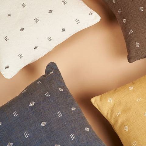 Powered by People Artful Traditionalist Minimalist Accent Throw Pillow - 20 x 20