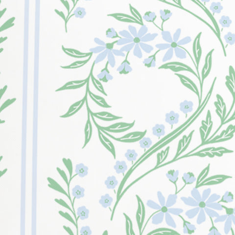 Powered by People Artful Traditionalist Handcrafted Floral Graphic Accent Pillow - 18 x 18