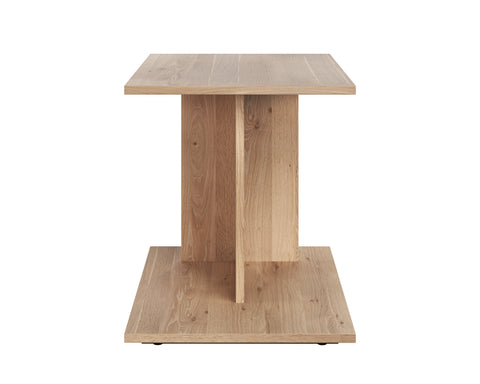 Sunpan Madsen Minimalist Rectangle End Table