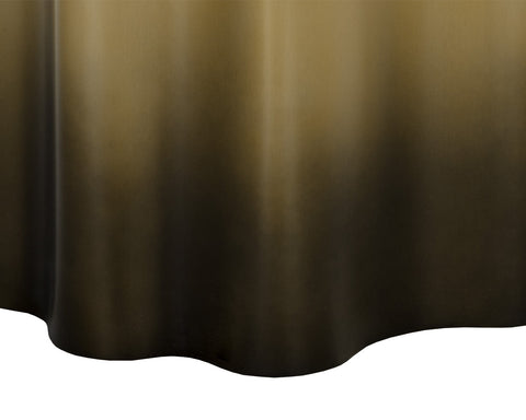 Dahlia Space Saving Freeform Center Table in Gold Ombre