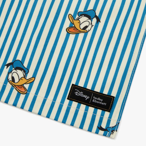 Donald Duck Character Print Bib Apron with Adjustable Pockets