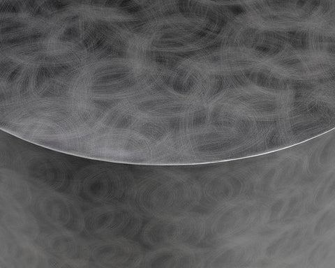 Sunpan Neo Abstract Curved Drum Coffee Table Set