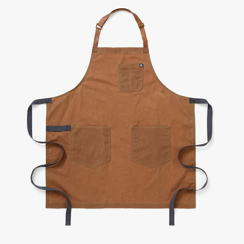 Bib Camouflage Adjustable Apron with Patch Pockets