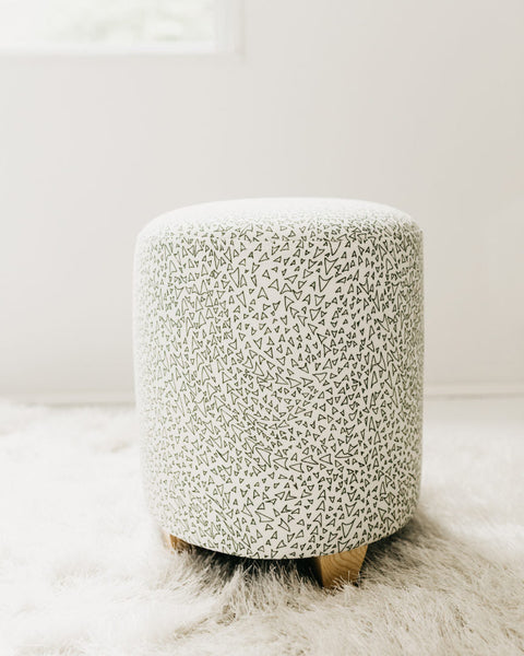 Basilone Timeless Minimalist Modern Pouf Ottoman