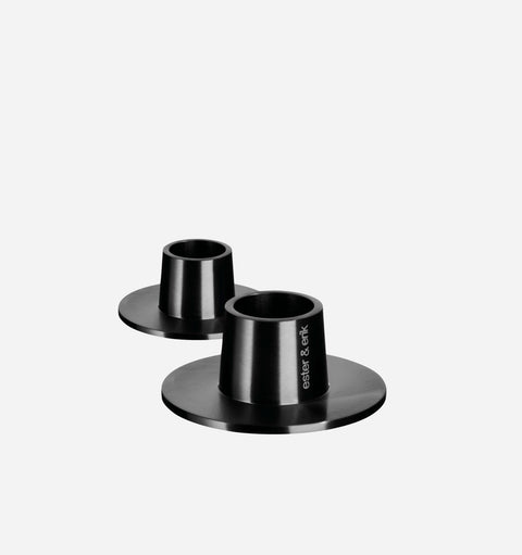 Black Taper Candle Holder