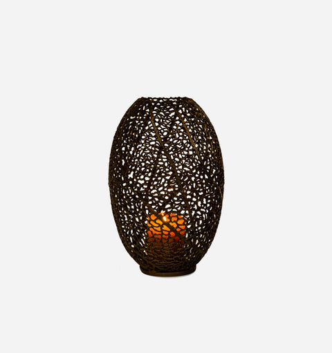 Organic Veined Oval Hurricane