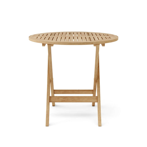 Anderson Teak Outdoor Living & Garden Tulip Round Dining Table