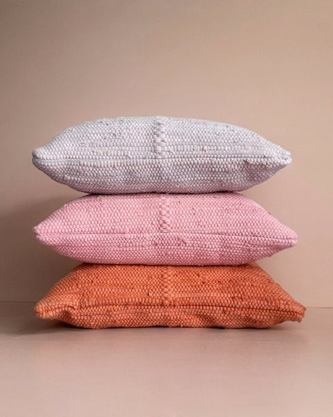 Powered by People Artful Traditionalist Bohemian Handwoven Braided Pillow Cover - 20 x 20