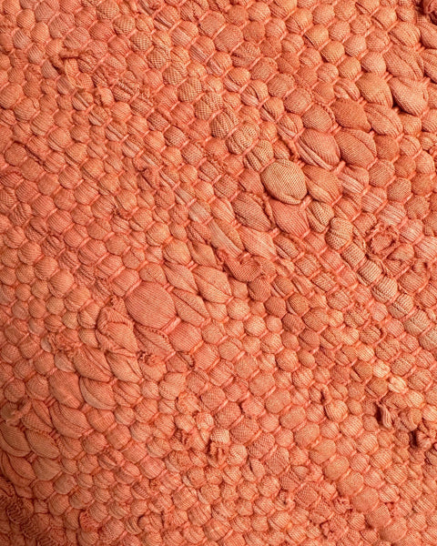 Powered by People Artful Traditionalist Bohemian Handwoven Braided Pillow Cover - 20 x 20