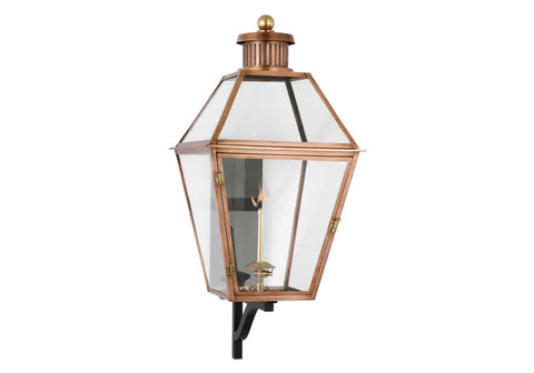 STRATFFORD LARGE BRACKETED GAS WALL LANTERN