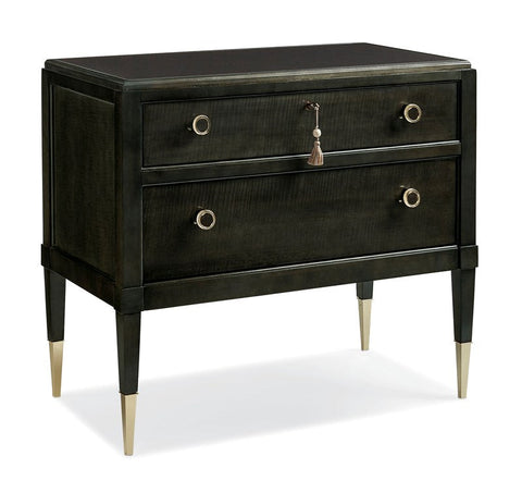 Caracole Timeless Minimalist Contemporary Rectangle Nightstand
