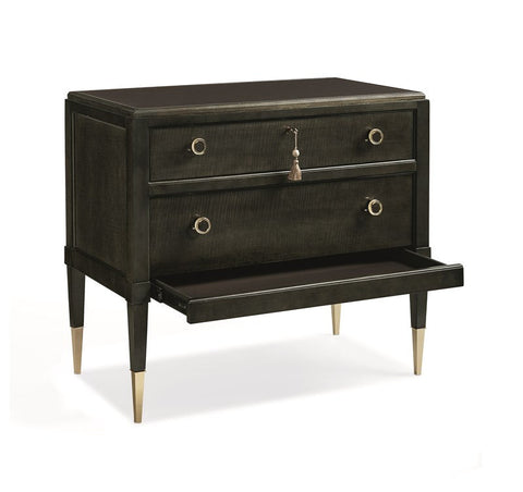 Caracole Timeless Minimalist Contemporary Rectangle Nightstand