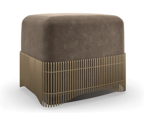 Timeless Minimalist Modern Upholstered Pouf Ottoman