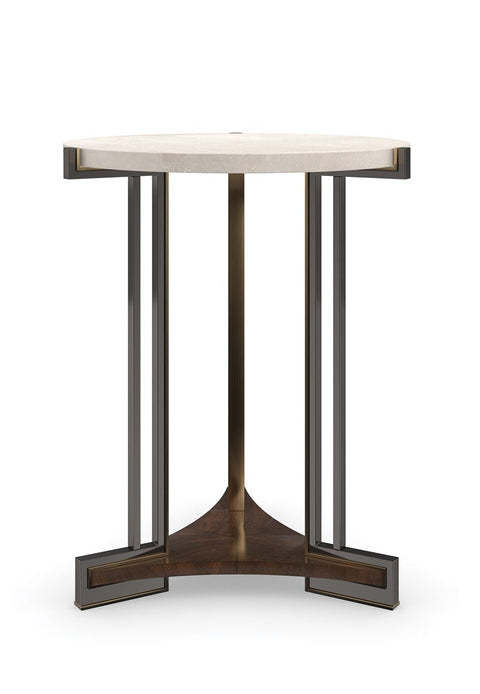 Caracole Element Artful Traditionalist Curved Center Table