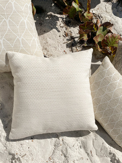 Anaya Coastal Square Accent Throw Pillow with Zipper Closure - 14 x 20 - 20 x 20 - 24 x 24