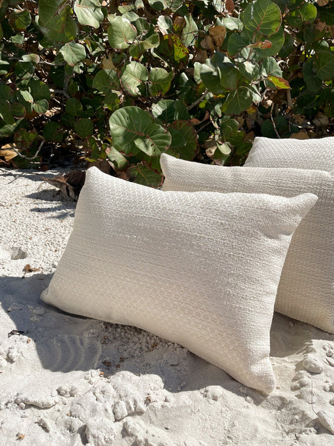 Anaya Coastal Square Accent Throw Pillow with Zipper Closure - 14 x 20 - 20 x 20 - 24 x 24